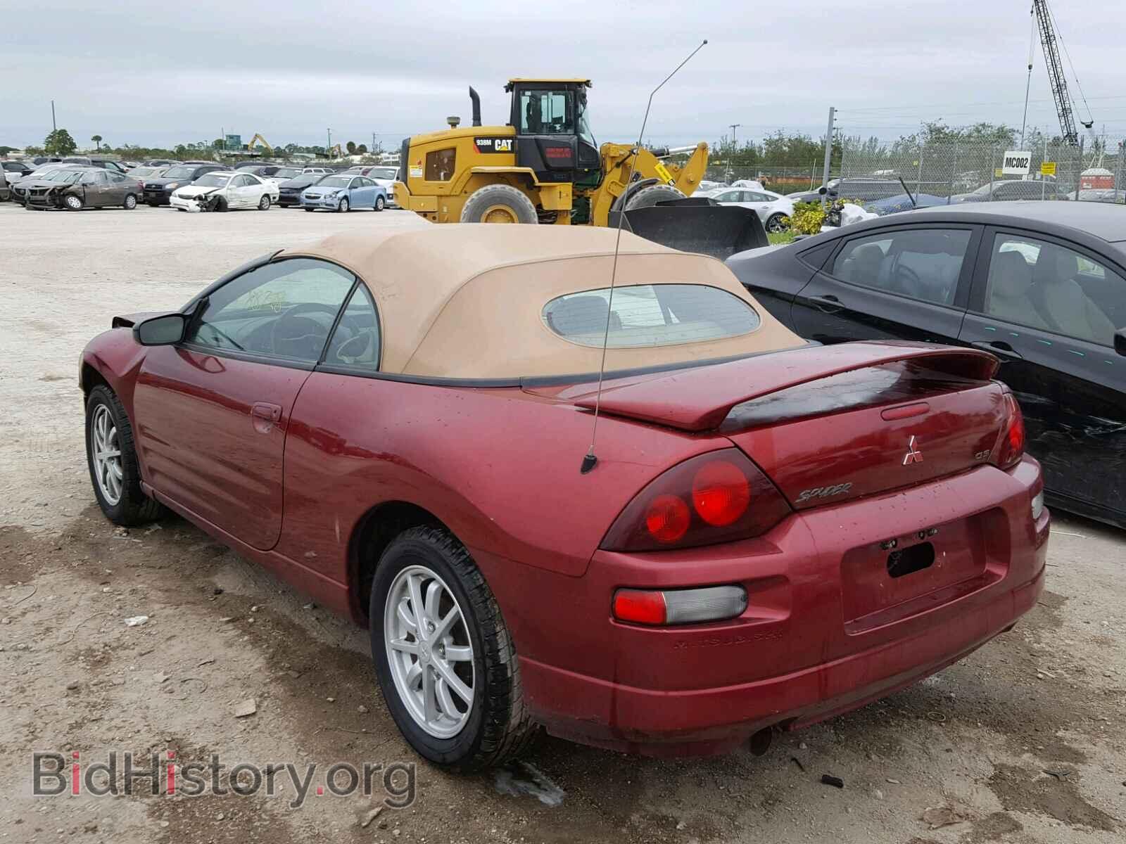2001 MITSUBISHI ECLIPSE - VIN: 4A3AE35G81E007938 - Фото 3
