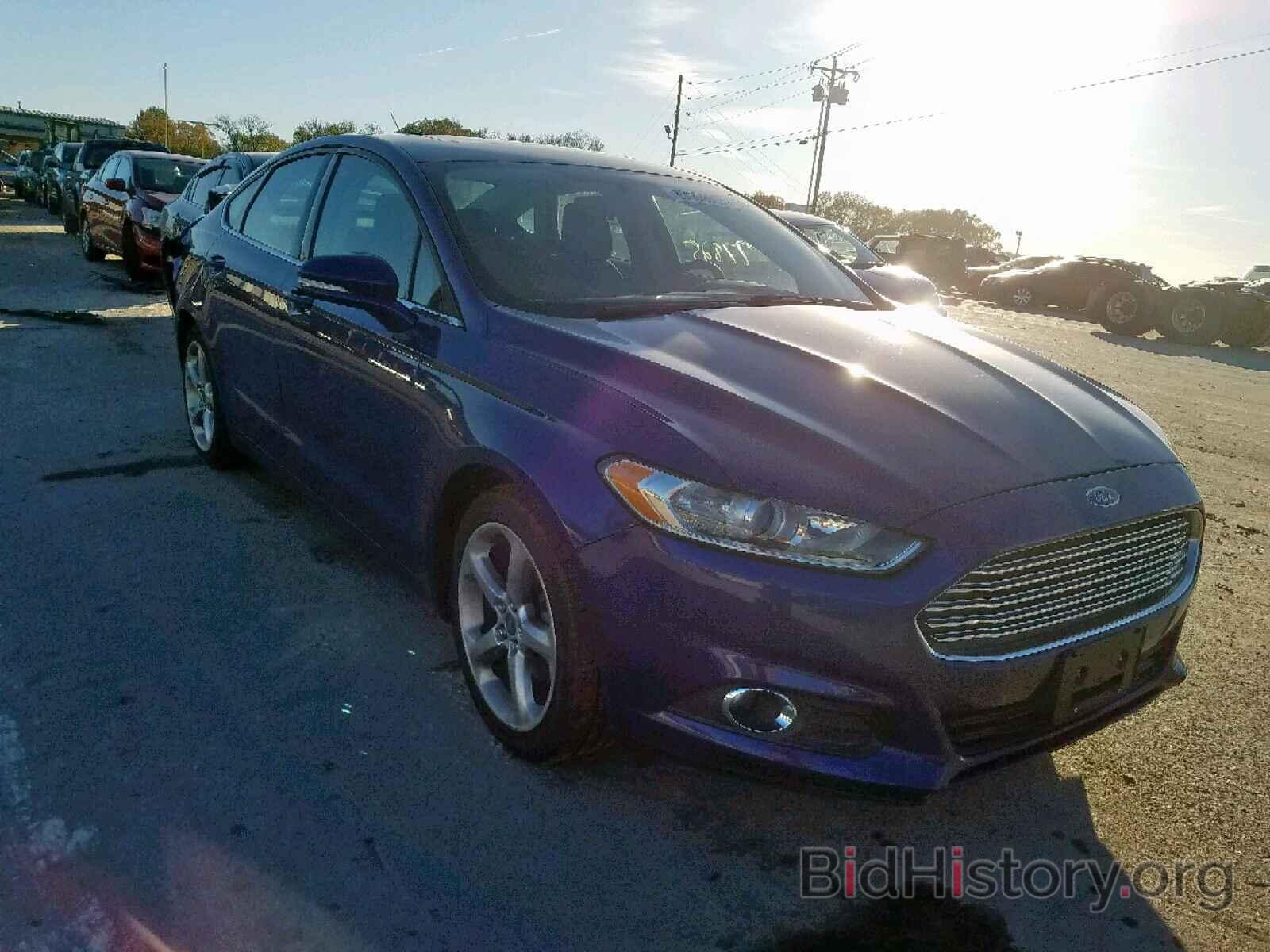 Фотография 3FA6P0HR8DR381424 - FORD FUSION SE 2013