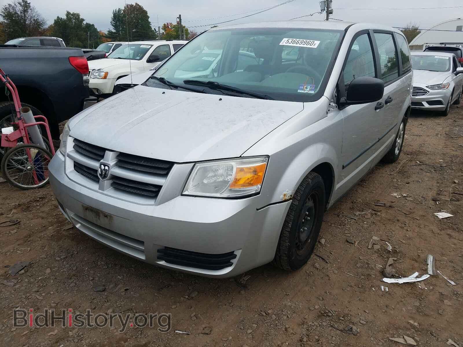 2008 DODGE CARAVAN - VIN: 2D8HN44H68R693087 - Фото 2