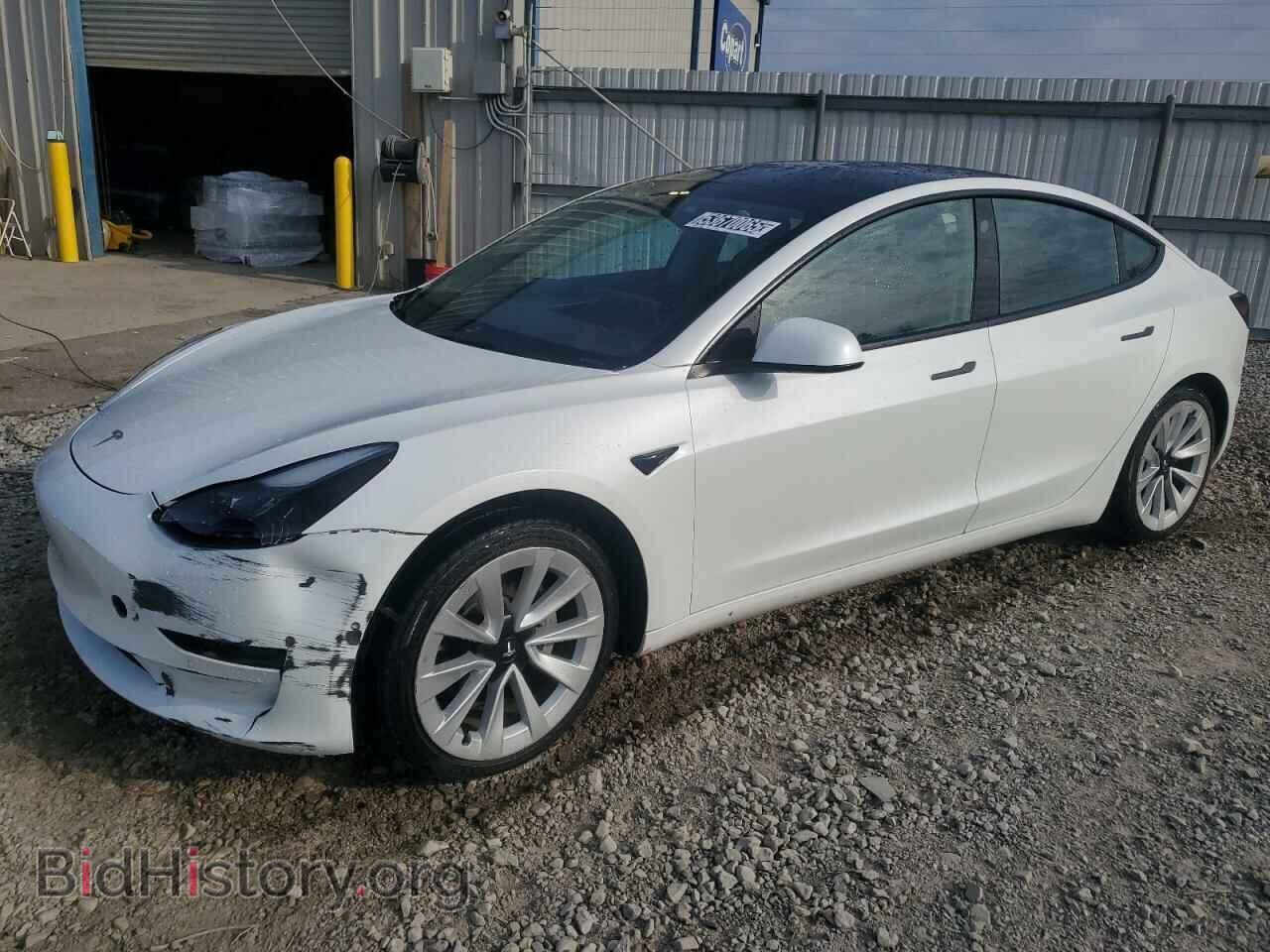 Фотография 5YJ3E1EA5NF369936 - TESLA MODEL 3 2022