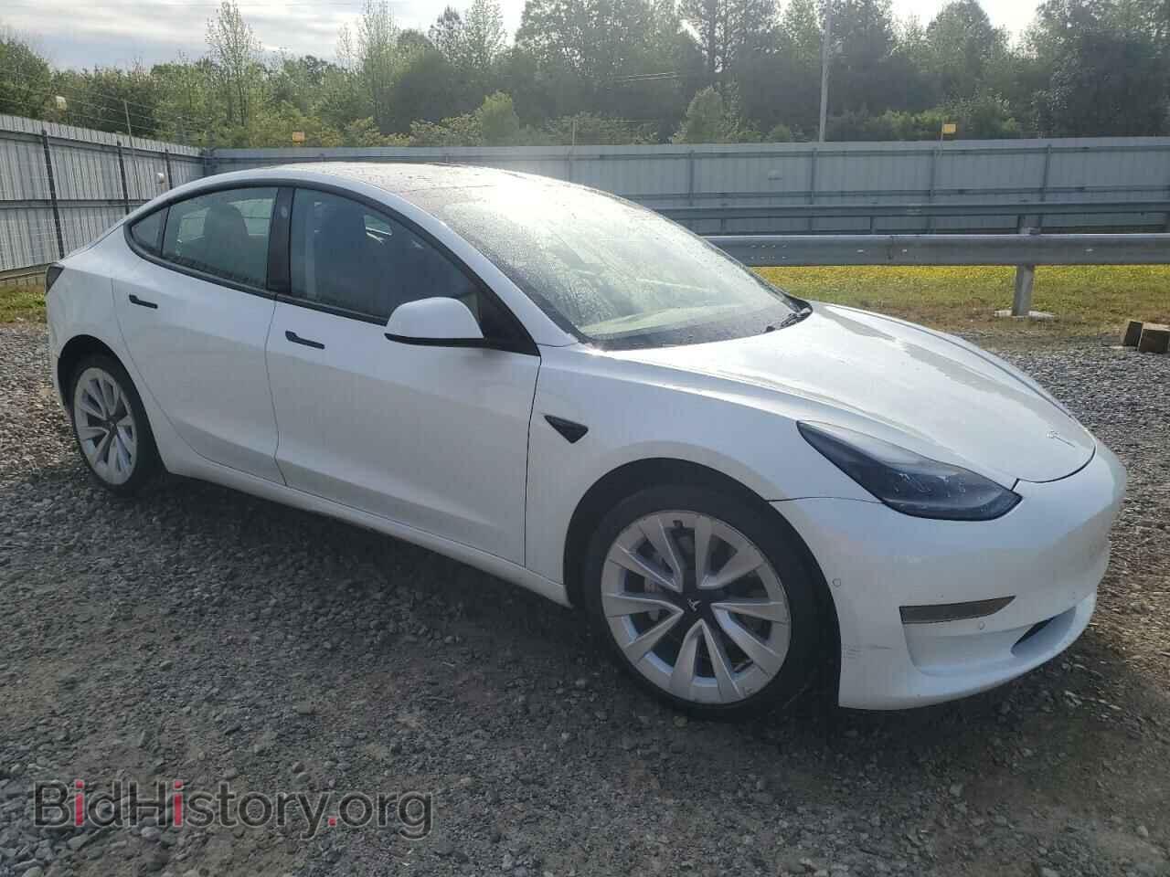 2022 TESLA MODEL 3 - VIN: 5YJ3E1EA5NF369936 - Фото 4