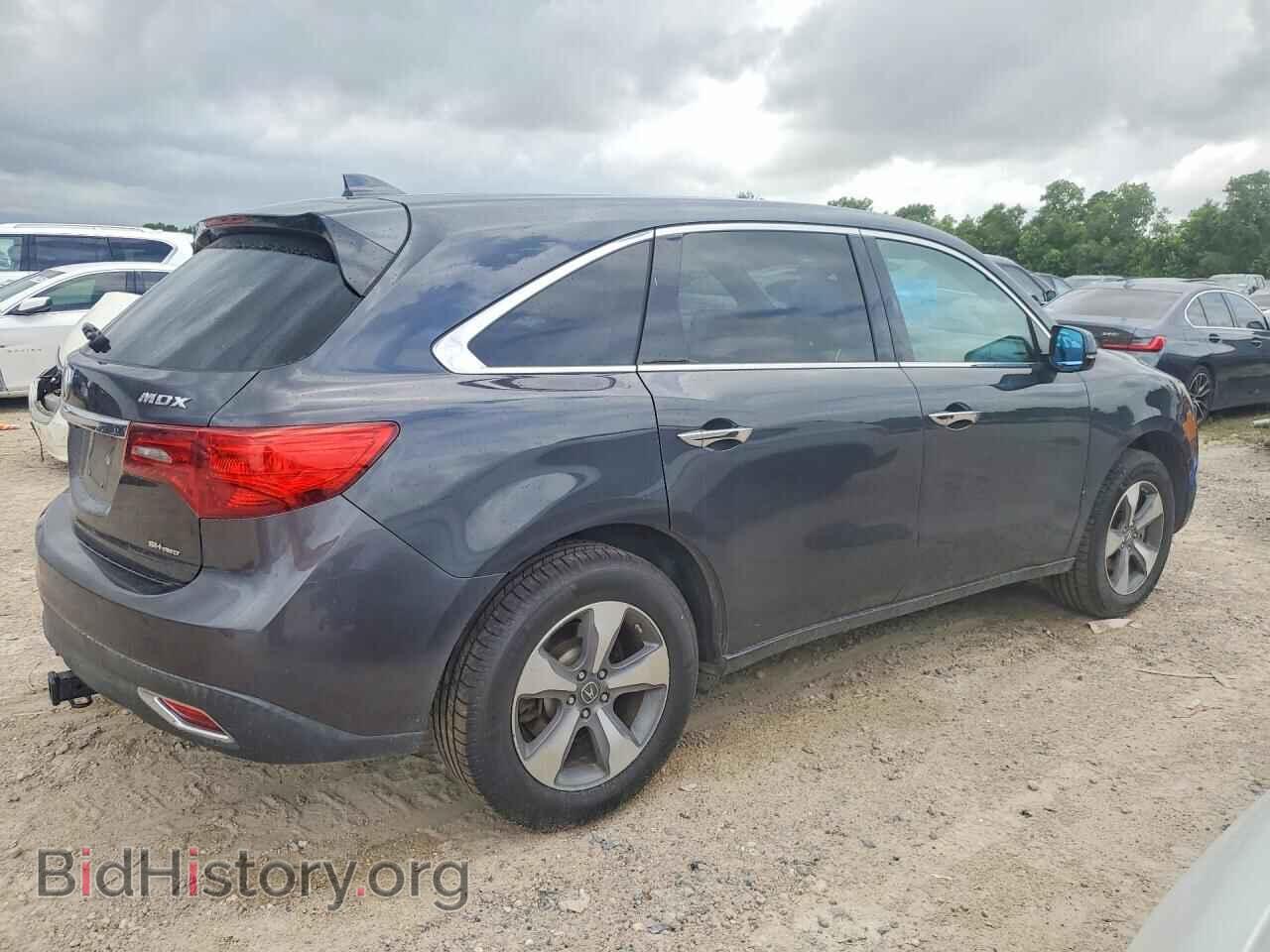 2014 ACURA MDX - VIN: 5FRYD4H25EB017291 - Фото 3