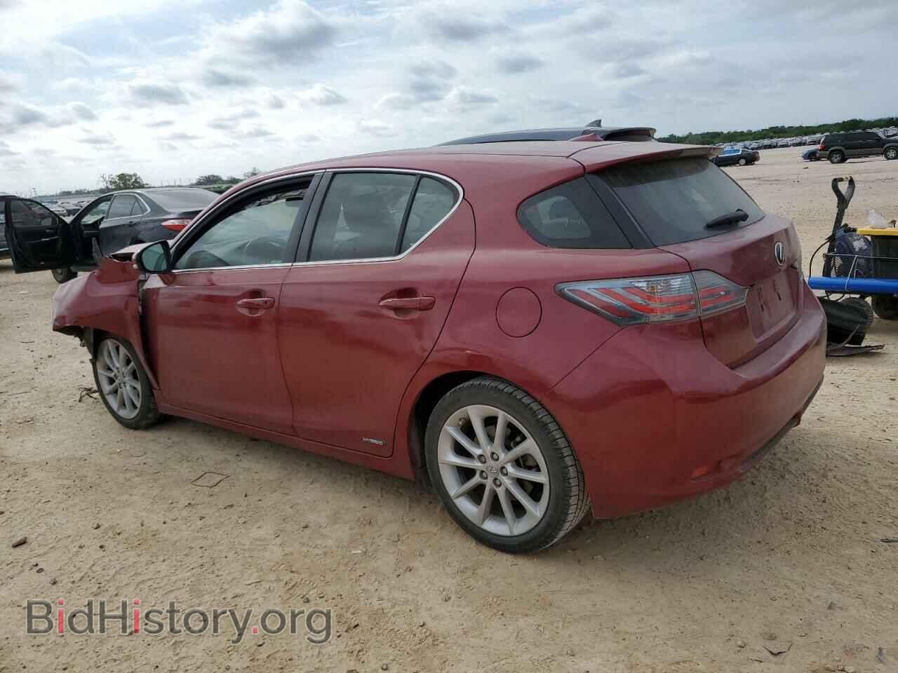 2012 LEXUS CT 200 - VIN: JTHKD5BH4C2081038 - Фото 2