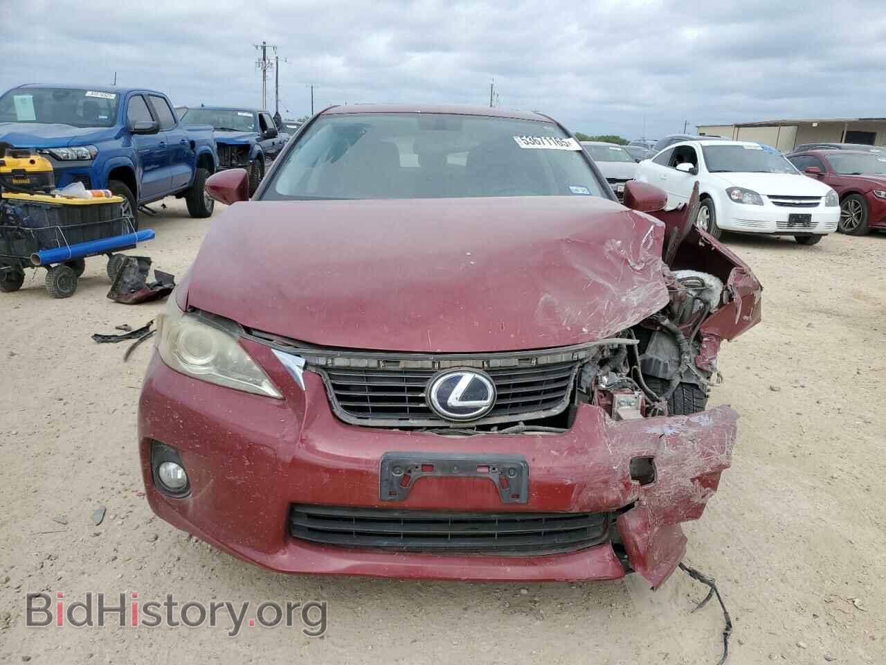 2012 LEXUS CT 200 - VIN: JTHKD5BH4C2081038 - Фото 5