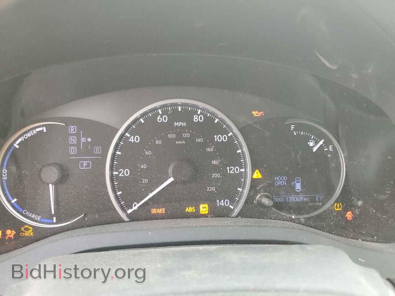 2012 LEXUS CT 200 - VIN: JTHKD5BH4C2081038 - Фото 9