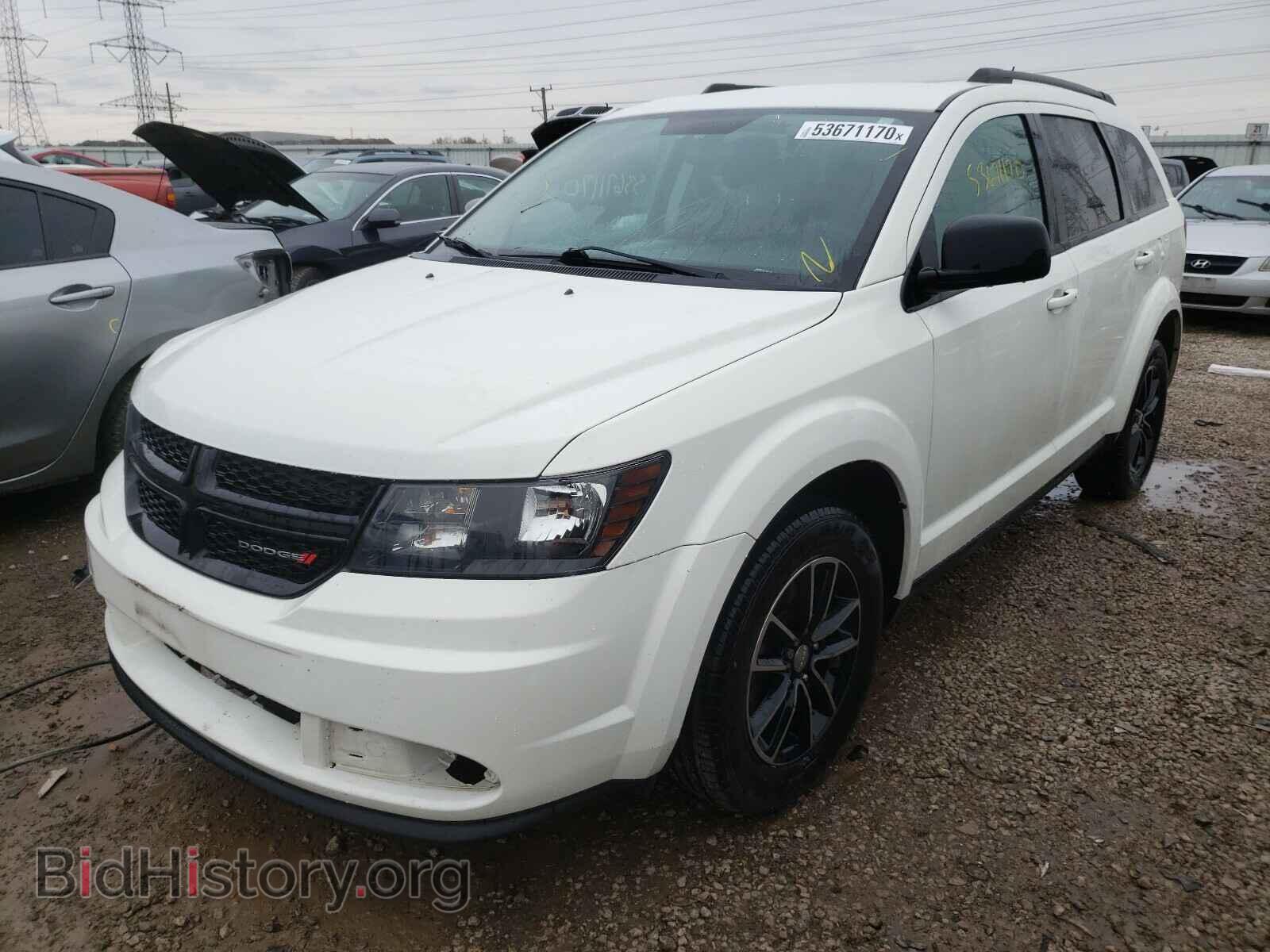 2017 DODGE JOURNEY - VIN: 3C4PDCAB7HT707227 - Фото 2