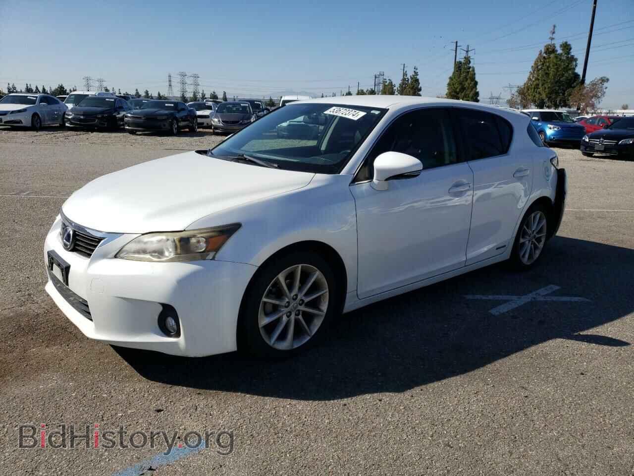 Photo JTHKD5BH8C2113344 - LEXUS CT 200 2012
