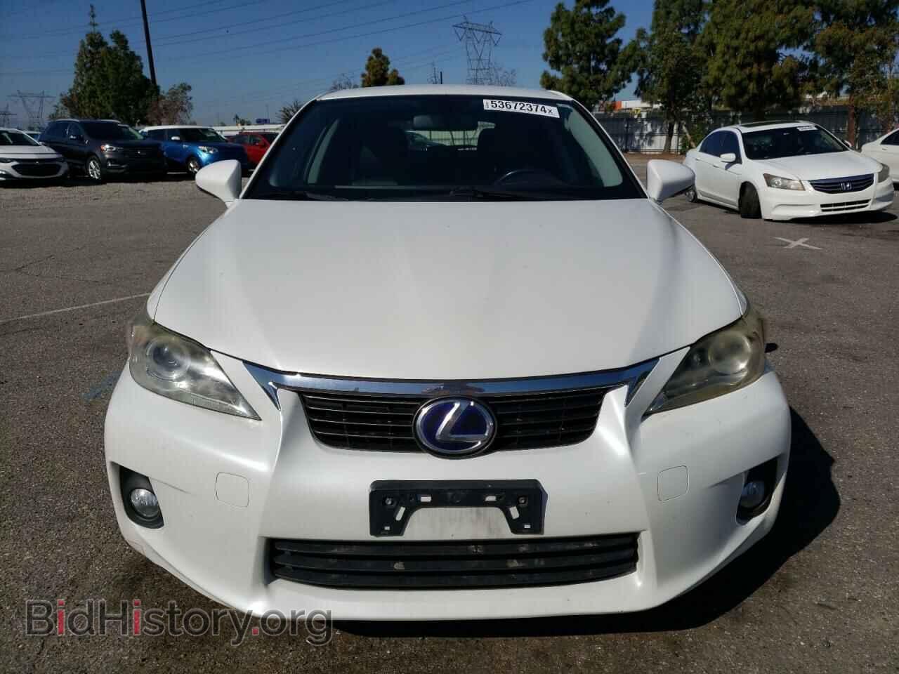 2012 LEXUS CT 200 - VIN: JTHKD5BH8C2113344 - Фото 5