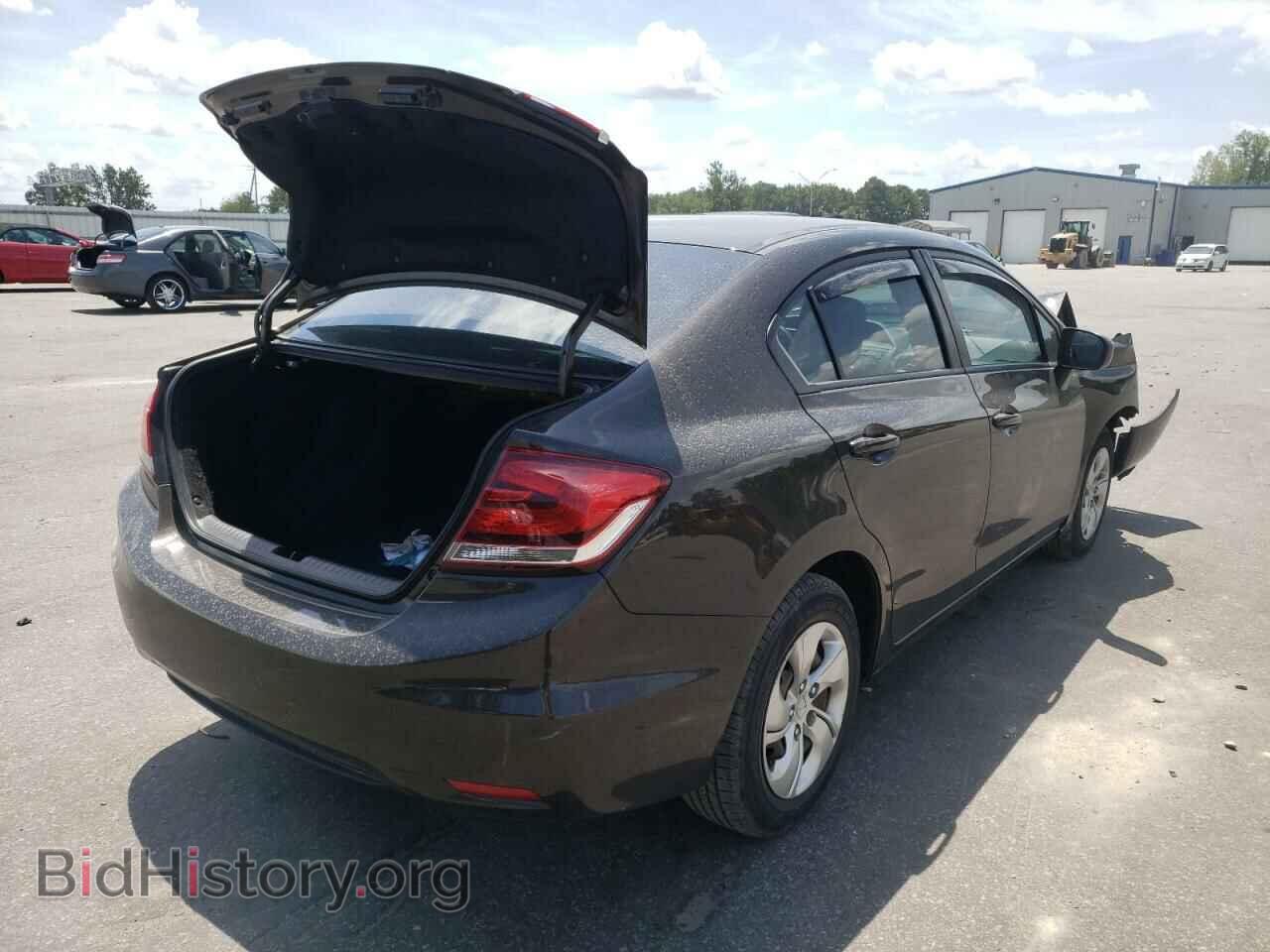 2014 HONDA CIVIC - VIN: 2HGFB2F58EH559707 - Фото 4