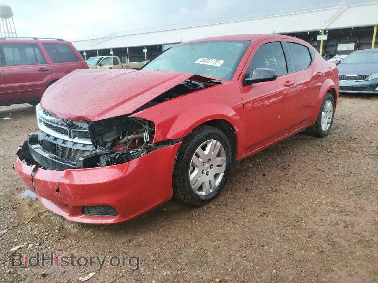 2013 DODGE AVENGER - VIN: 1C3CDZAB7DN703047 - Фото 2
