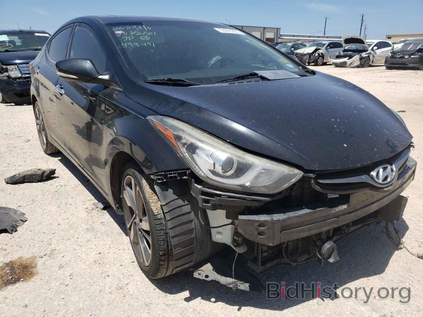 Photo 5NPDH4AE8EH499491 - HYUNDAI ELANTRA 2014