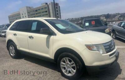 2008 Ford EDGE SE, beige — VIN 2FMDK36C48BB04009, Copart
