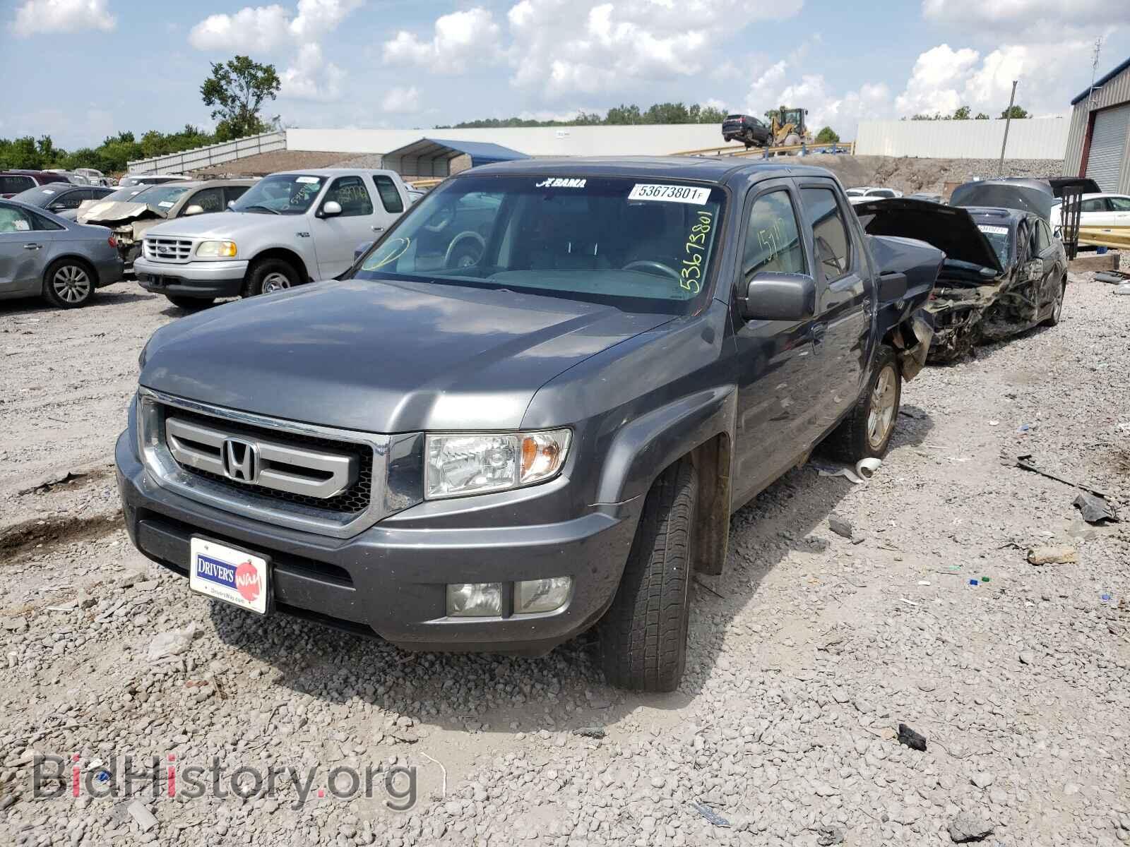 2011 HONDA RIDGELINE - VIN: 5FPYK1F56BB453282 - Фото 2