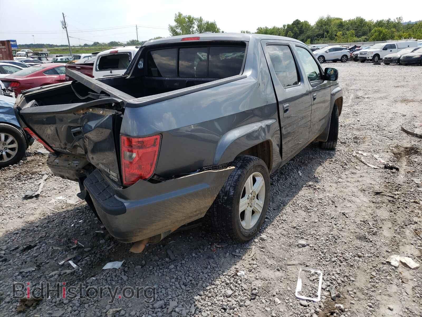 2011 HONDA RIDGELINE - VIN: 5FPYK1F56BB453282 - Фото 4