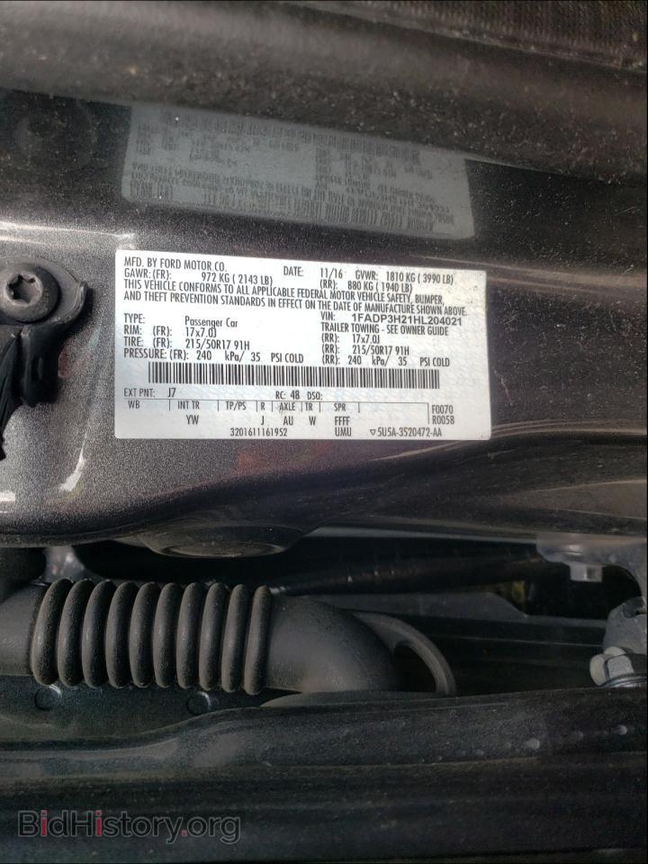 2017 FORD FOCUS - VIN: 1FADP3H21HL204021 - Photo 10