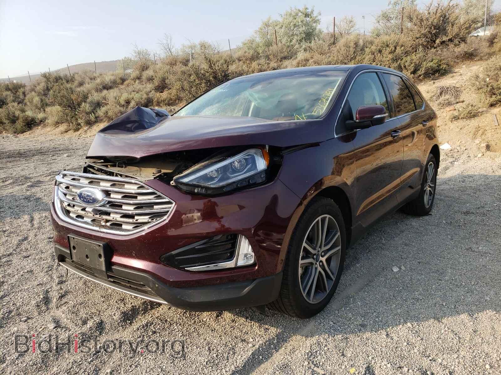 2019 FORD EDGE - VIN: 2FMPK4K97KBB37395 - Фото 2