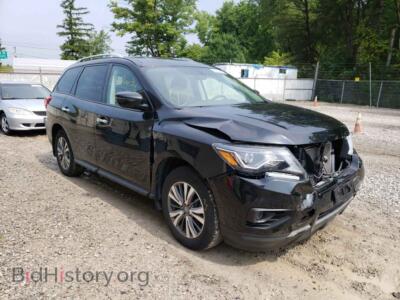 2019 Nissan PATHFINDER, черный — VIN 5N1DR2MM5KC640072, Copart