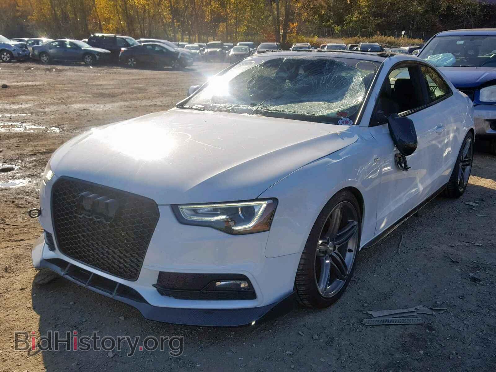 2014 AUDI A5 PREMIUM - VIN: WAUSFAFR6EA074069 - Фото 2