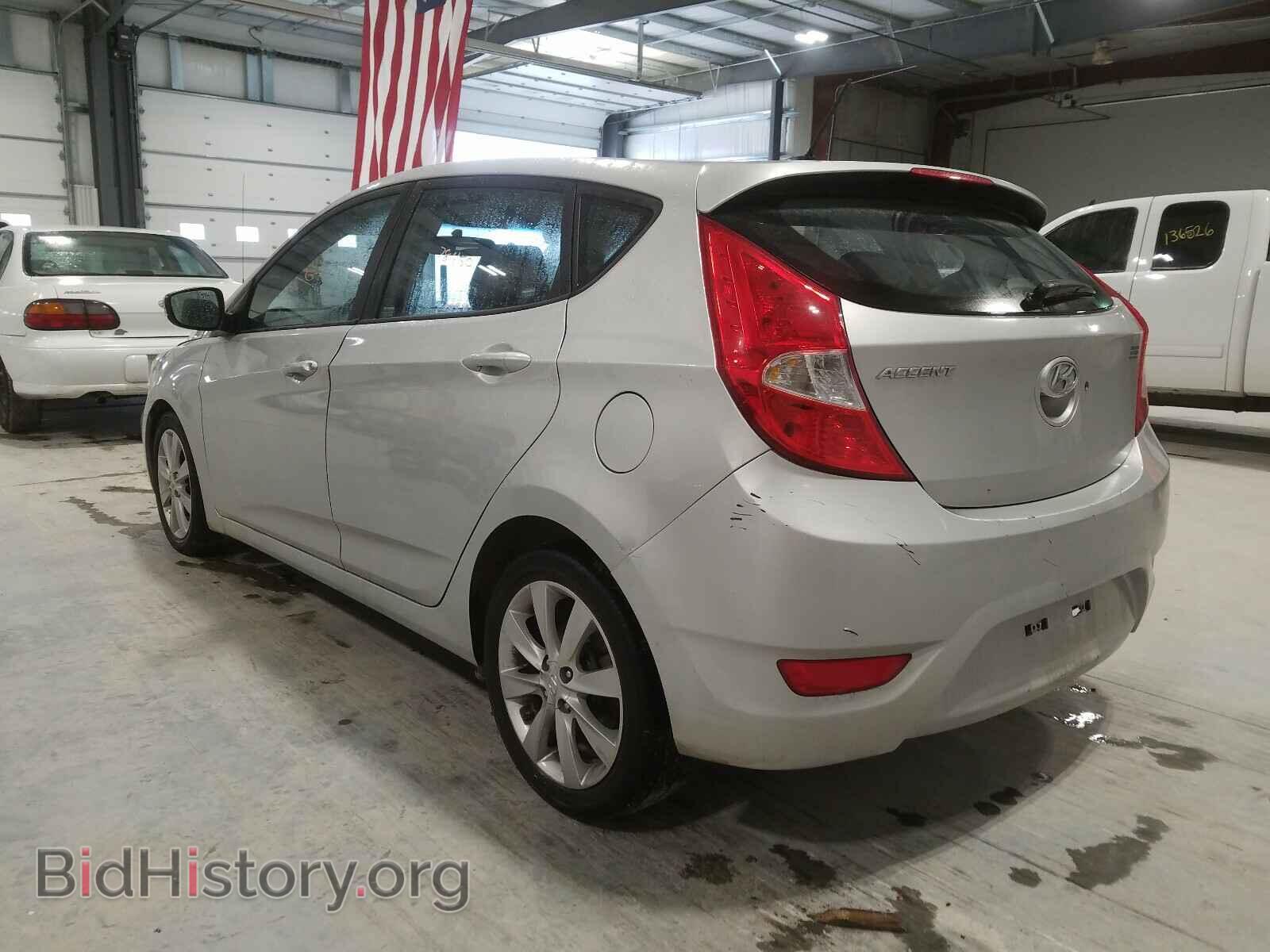 2013 HYUNDAI ACCENT - VIN: KMHCU5AE0DU138575 - Фото 3