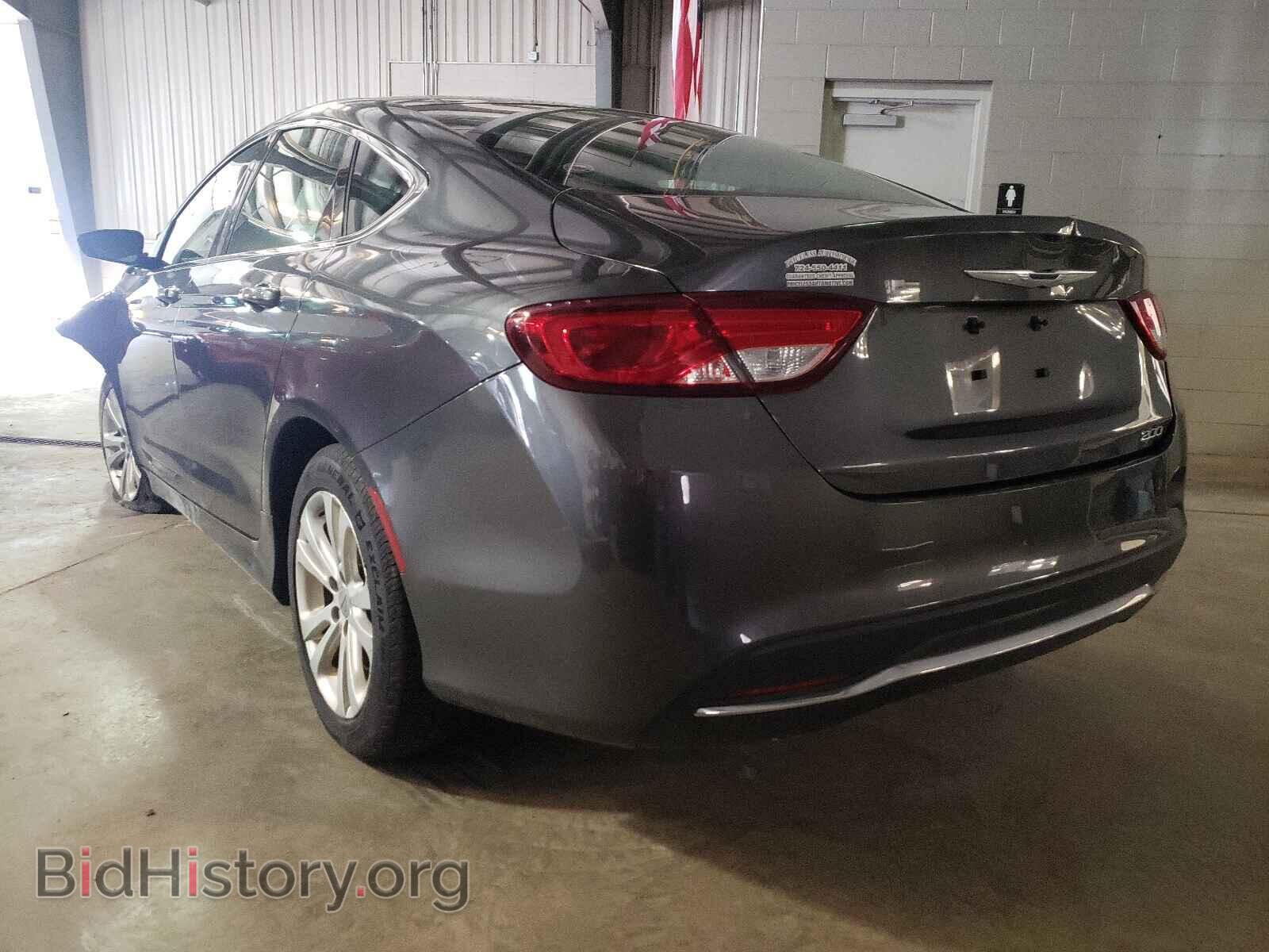 2015 CHRYSLER 200 - VIN: 1C3CCCAB1FN691562 - Фото 3