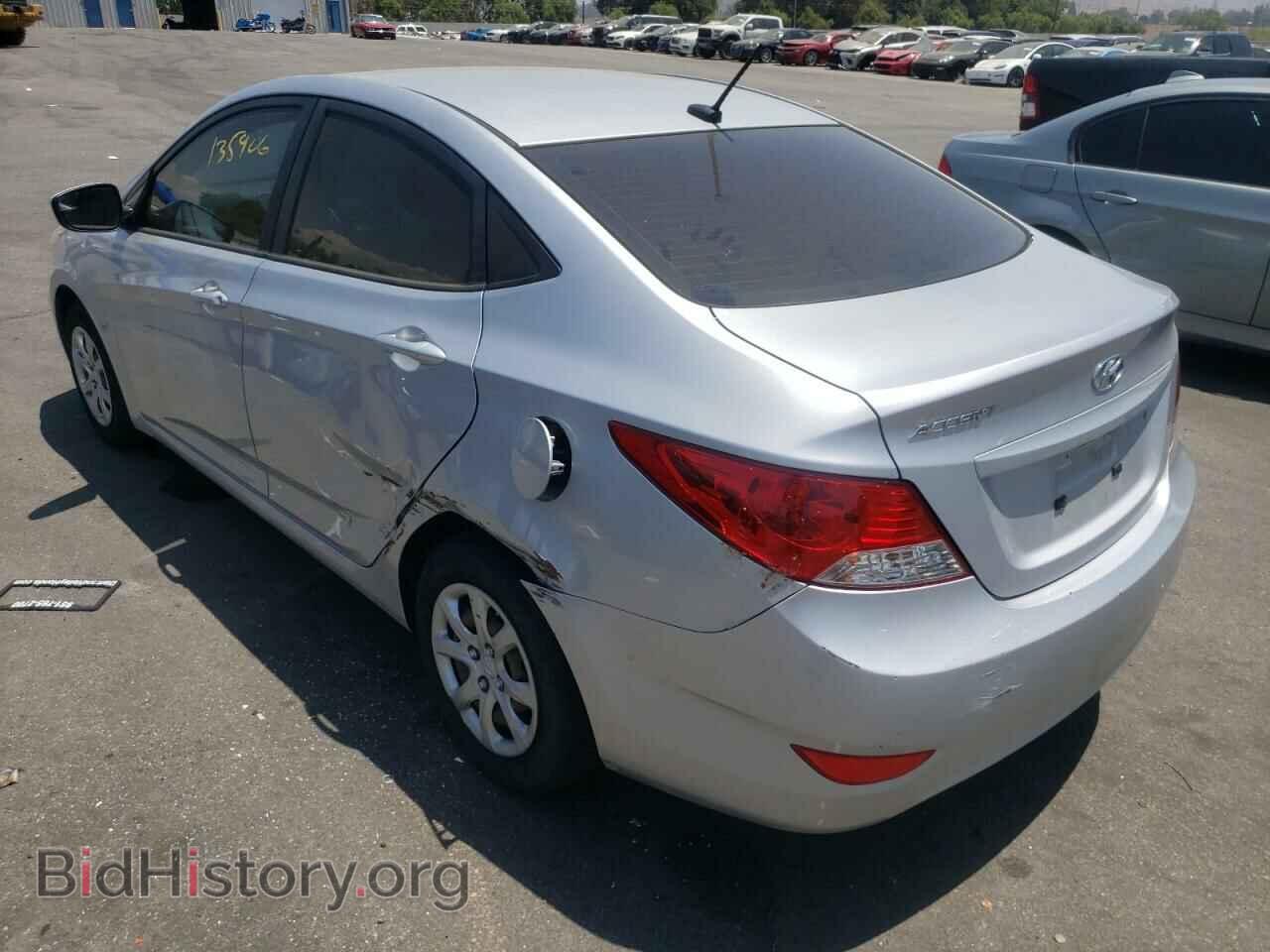 2014 HYUNDAI ACCENT - VIN: KMHCT4AE3EU706669 - Фото 3