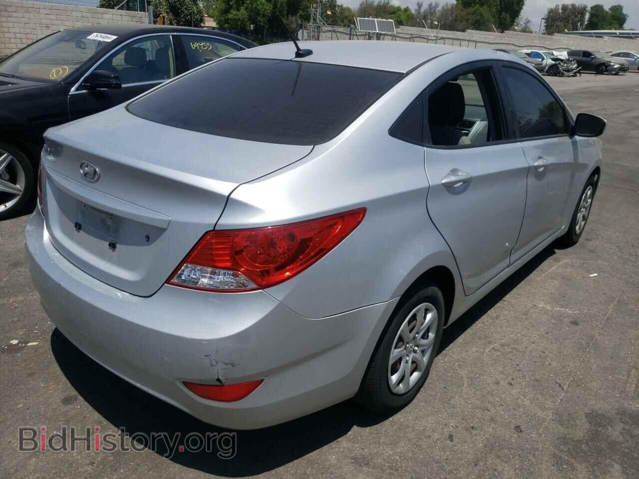 2014 HYUNDAI ACCENT - VIN: KMHCT4AE3EU706669 - Фото 4