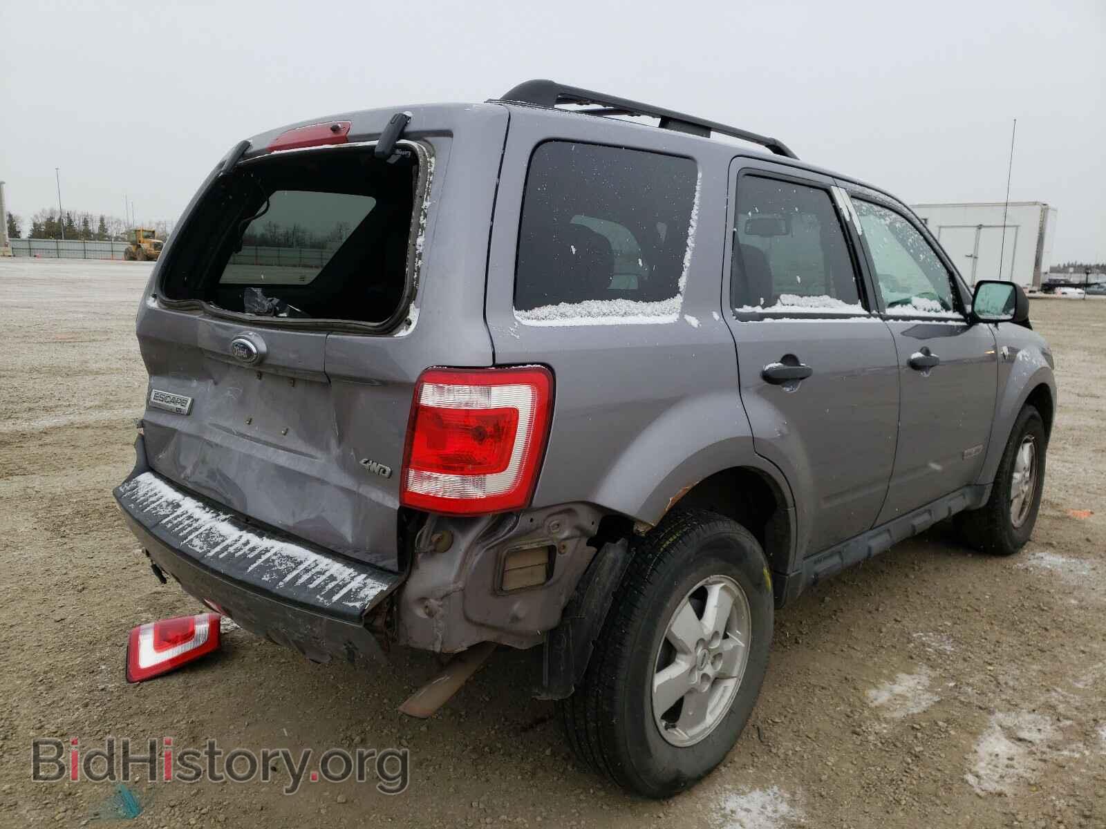 2008 FORD ESCAPE - VIN: 1FMCU93118KA35863 - Фото 4