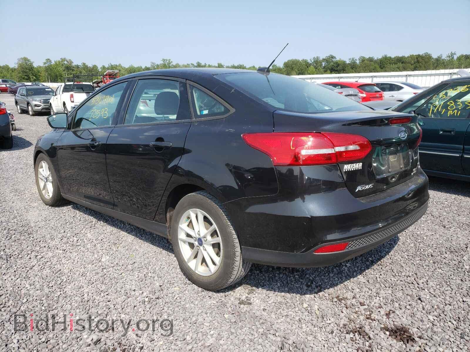 2015 FORD FOCUS - VIN: 1FADP3F2XFL382557 - Фото 3