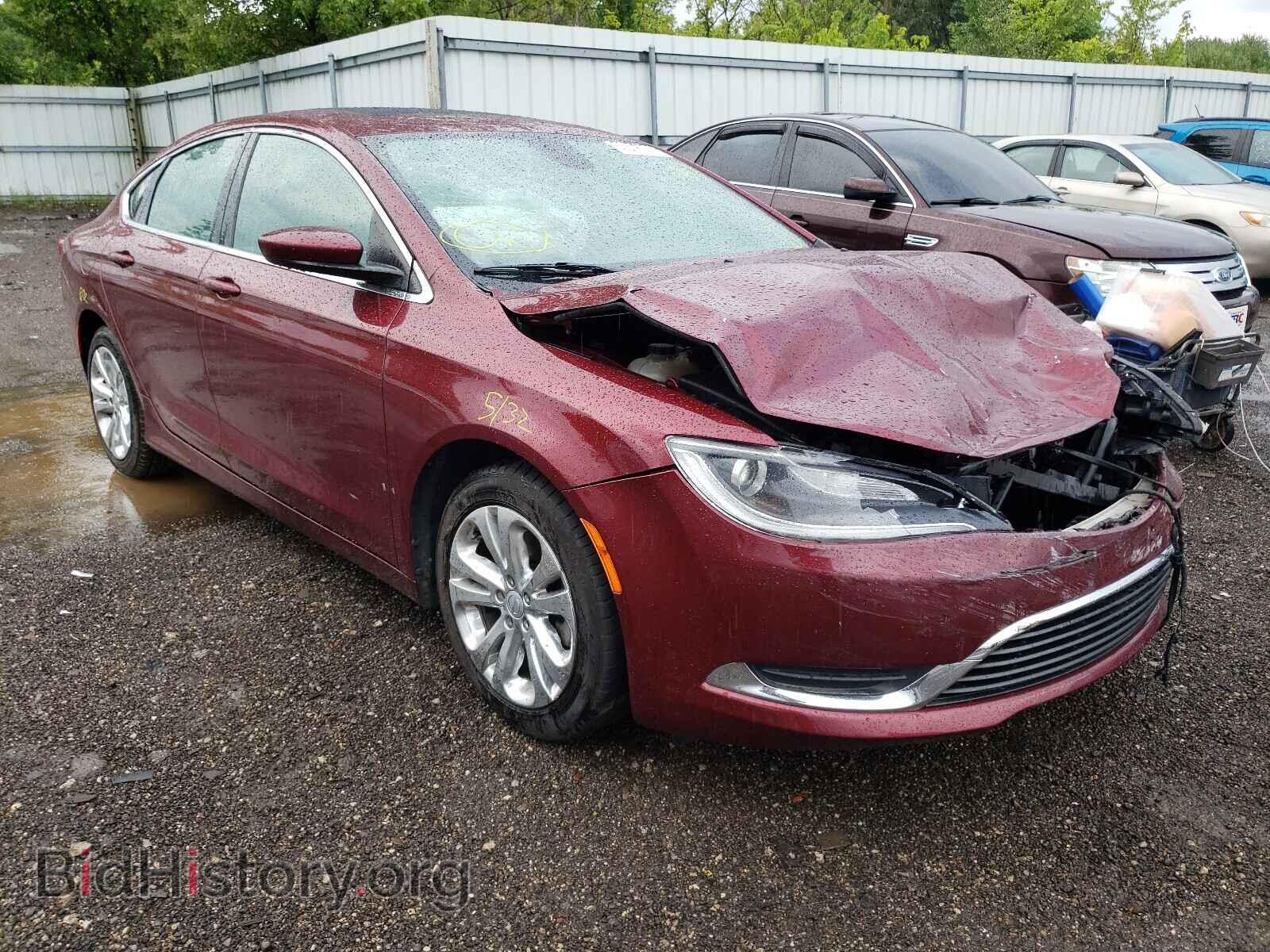 Фотография 1C3CCCAB3FN561265 - CHRYSLER 200 2015