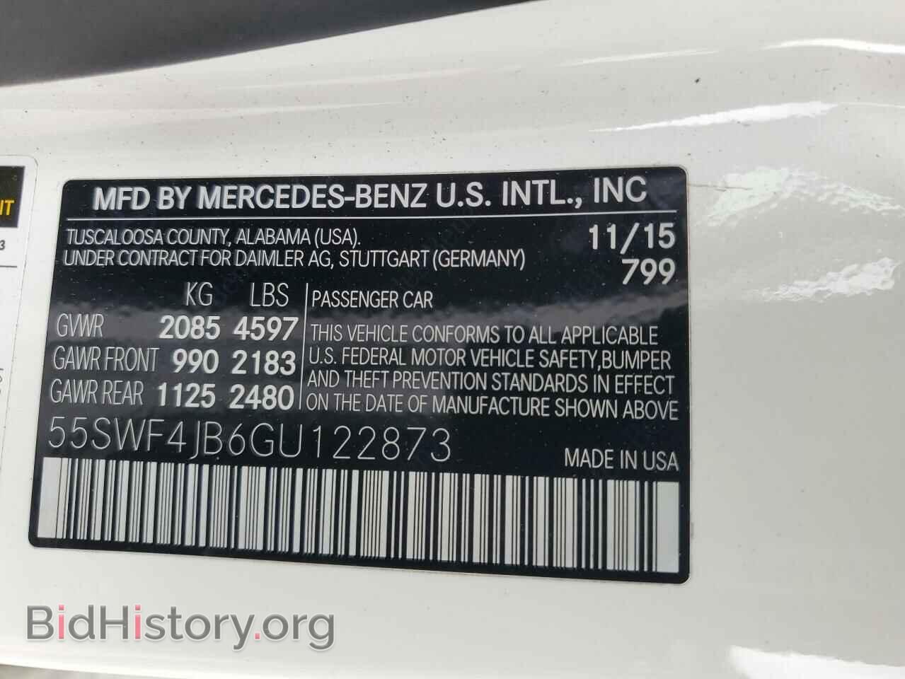 2016 MERCEDES-BENZ C-CLASS - VIN: 55SWF4JB6GU122873 - Фото 13