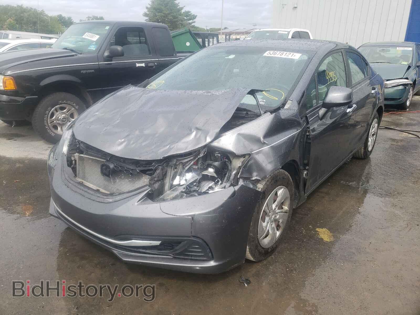 2013 HONDA CIVIC - VIN: 19XFB2F51DE239508 - Фото 2