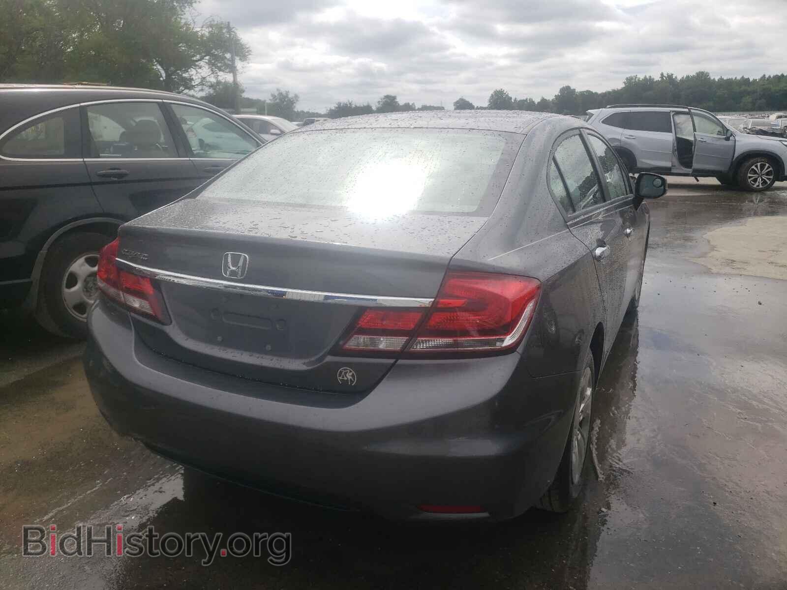 2013 HONDA CIVIC - VIN: 19XFB2F51DE239508 - Фото 4