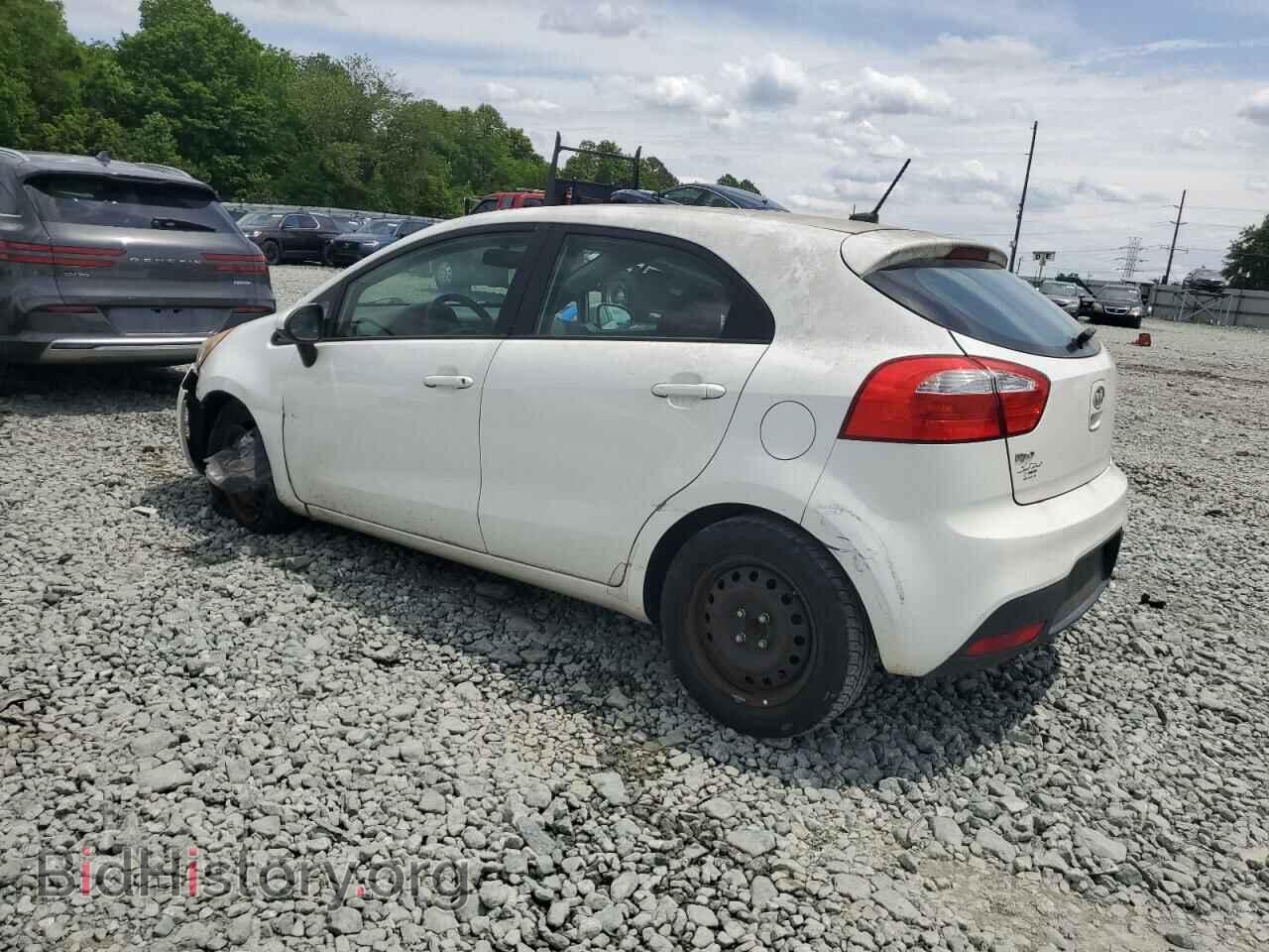 2012 KIA RIO - VIN: KNADM5A32C6013729 - Фото 2