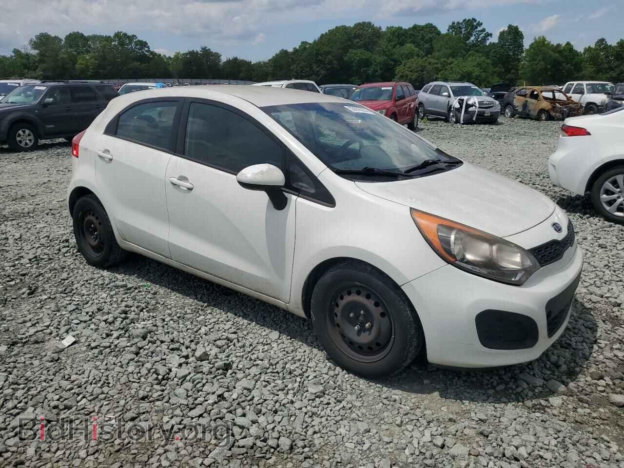 2012 KIA RIO - VIN: KNADM5A32C6013729 - Фото 4