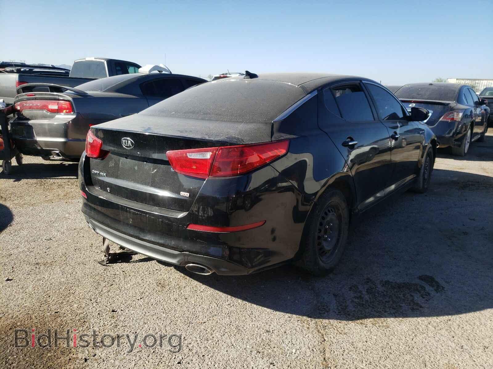 2015 KIA OPTIMA - VIN: KNAGM4A73F5615883 - Фото 4