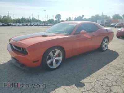 2008 Dodge CHALLENGER SRT-8, orange — VIN 2B3LJ74W48H289832, Copart