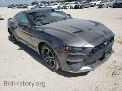 2020 Ford MUSTANG MUSTANG GT, gray — VIN 1FA6P8CFXL5111673, Copart