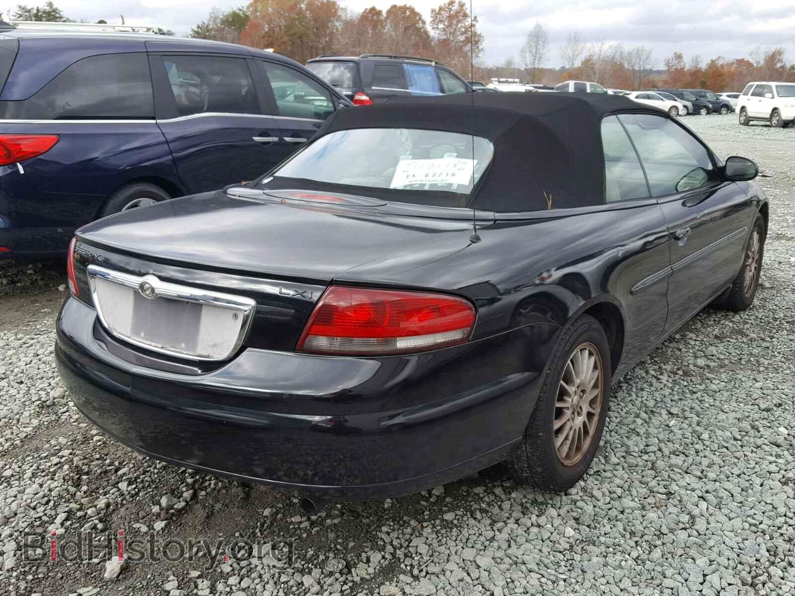 2004 CHRYSLER SEBRING - VIN: 1C3EL55R04N101540 - Фото 4