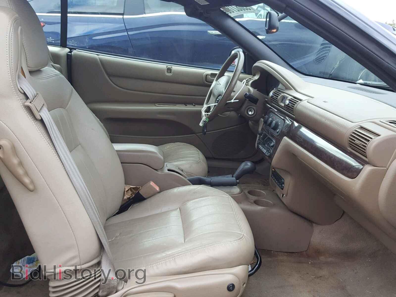 2004 CHRYSLER SEBRING - VIN: 1C3EL55R04N101540 - Фото 5