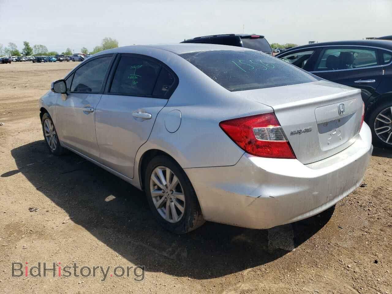 2012 HONDA CIVIC - VIN: 19XFB2F80CE339852 - Фото 2