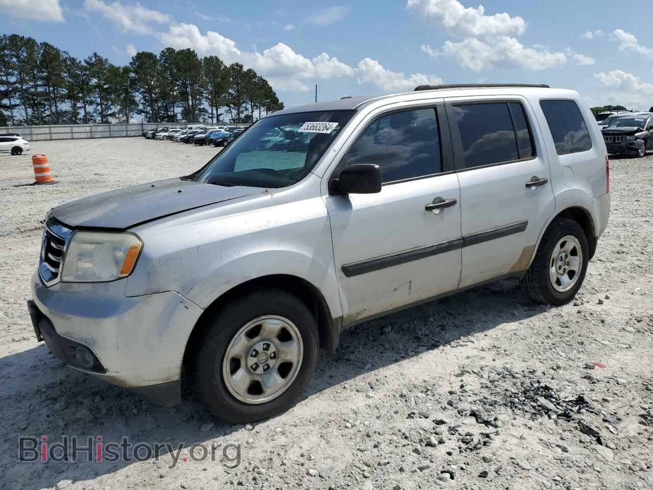 Photo 5FNYF3H2XCB035420 - HONDA PILOT 2012