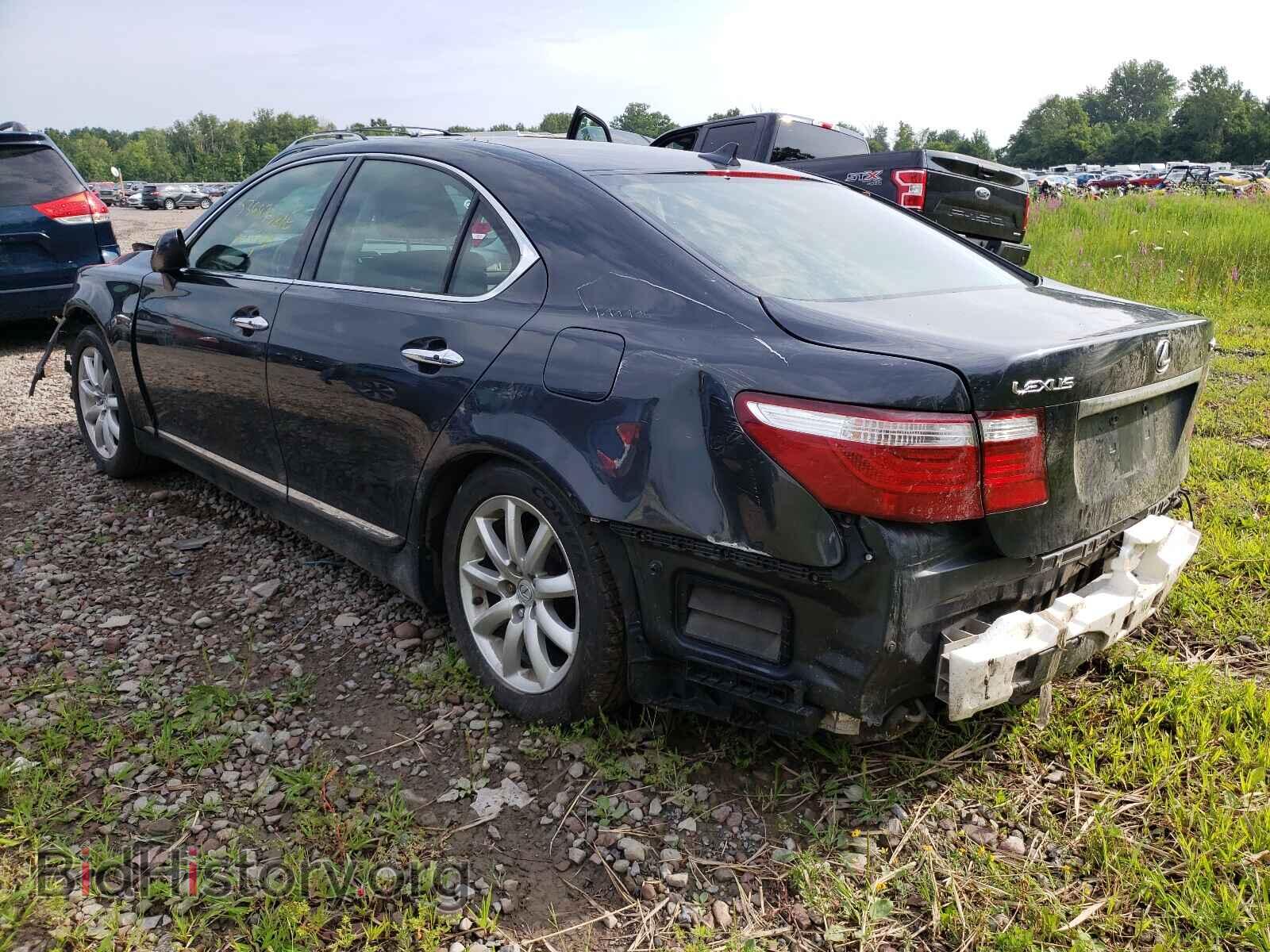 2007 LEXUS LS460 - VIN: JTHBL46F375020077 - Фото 3