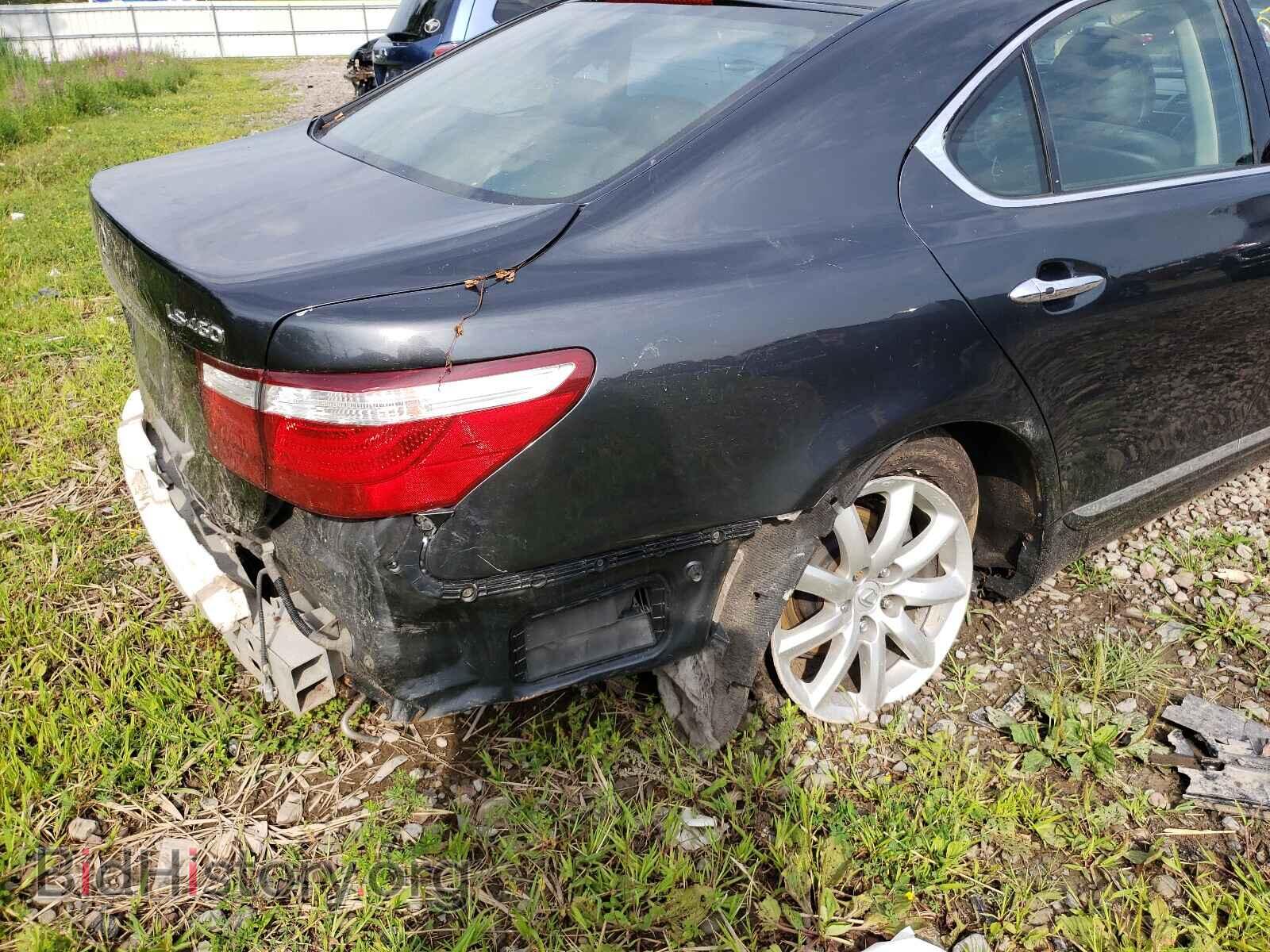 2007 LEXUS LS460 - VIN: JTHBL46F375020077 - Фото 9