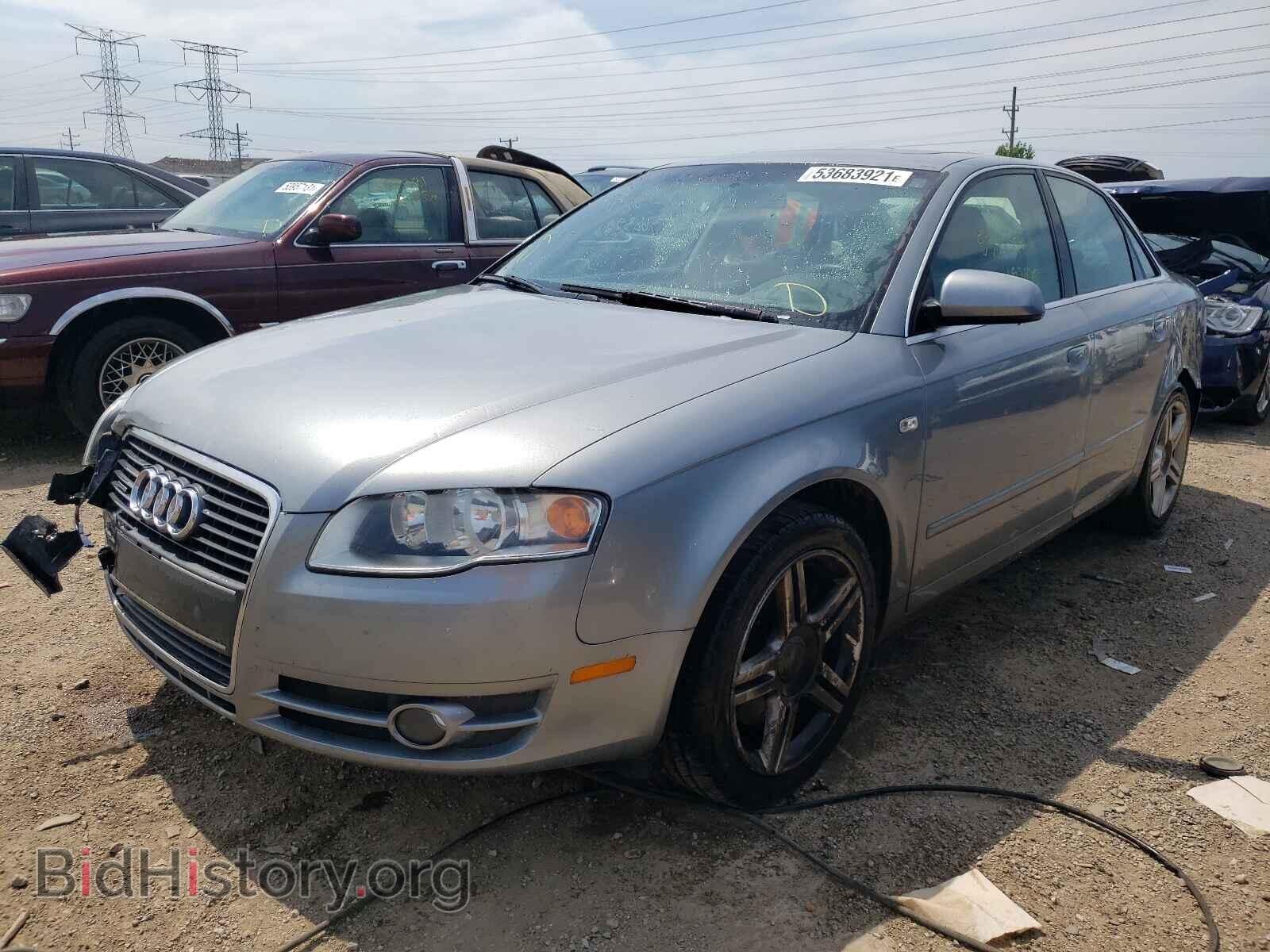2007 AUDI A4 - VIN: WAUDF78E57A230837 - Фото 2