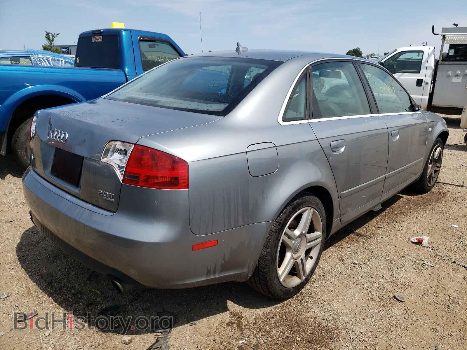2007 AUDI A4 - VIN: WAUDF78E57A230837 - Фото 4