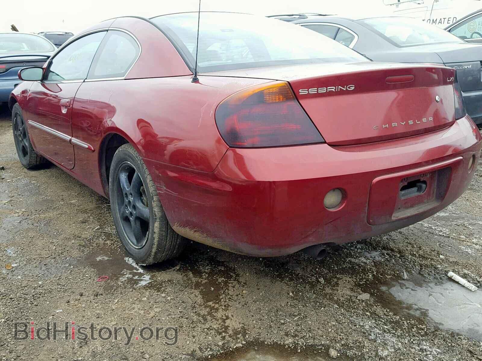 2002 CHRYSLER SEBRING - VIN: 4C3AG52H72E056221 - Photo 3