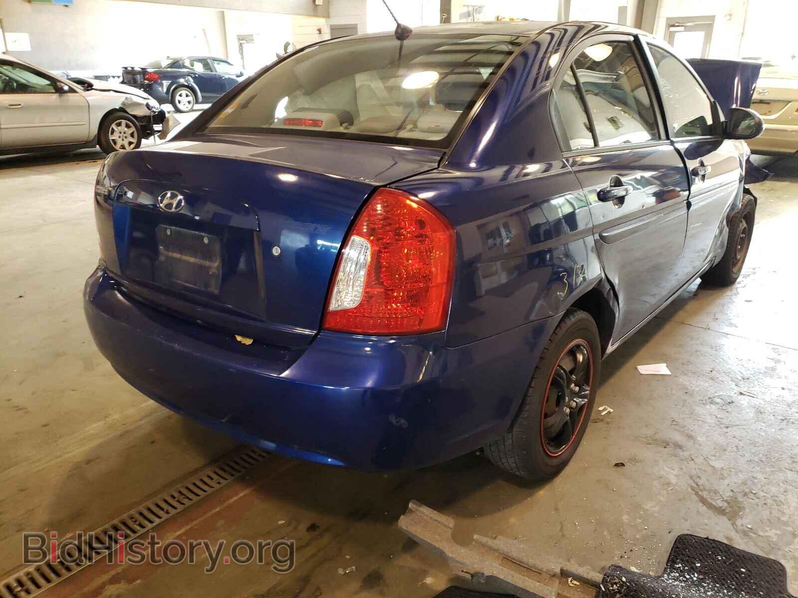 2008 HYUNDAI ACCENT - VIN: KMHCN46C68U182312 - Фото 4