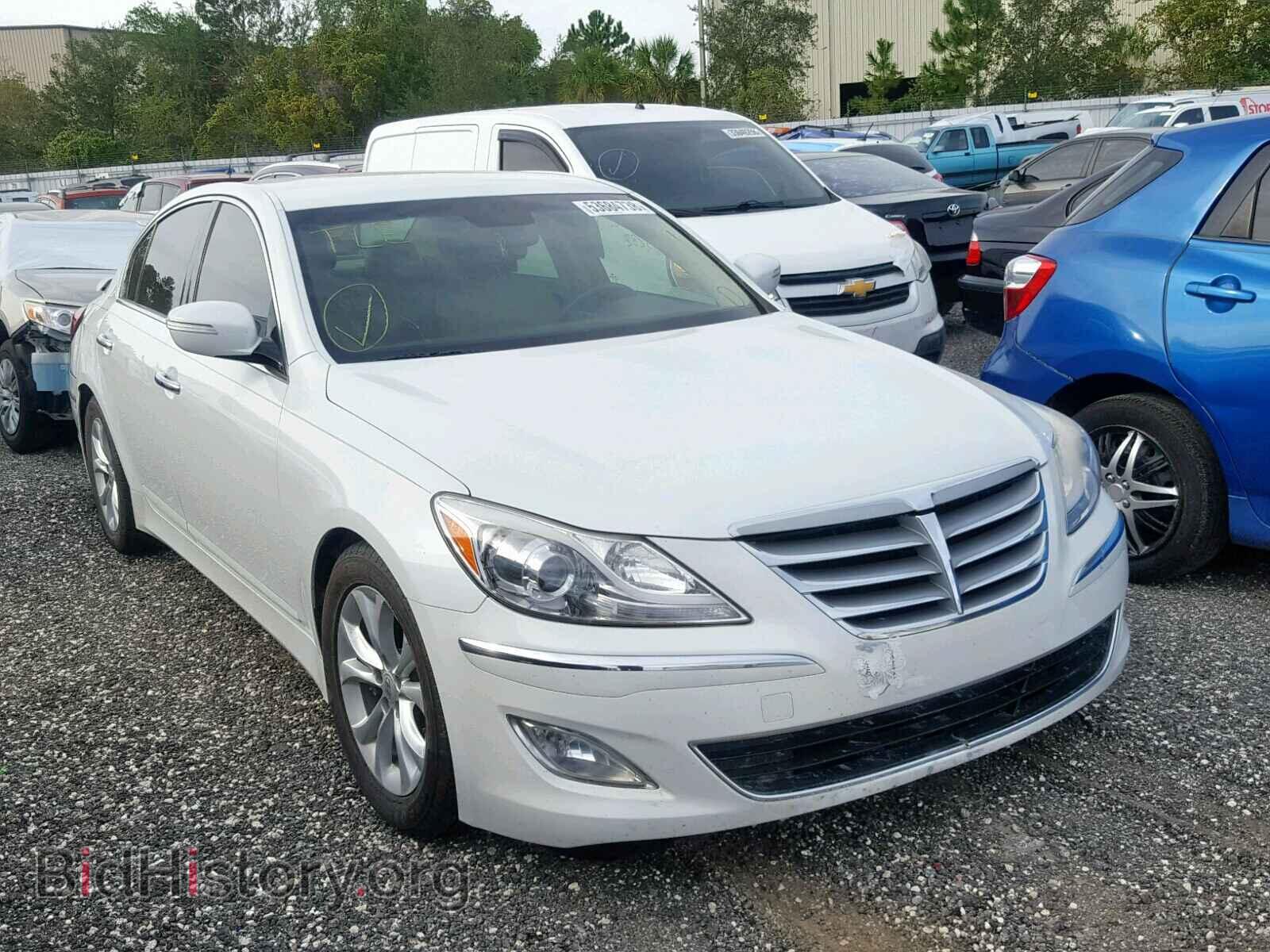 Photo KMHGC4DD2CU175496 - HYUNDAI GENESIS 2012