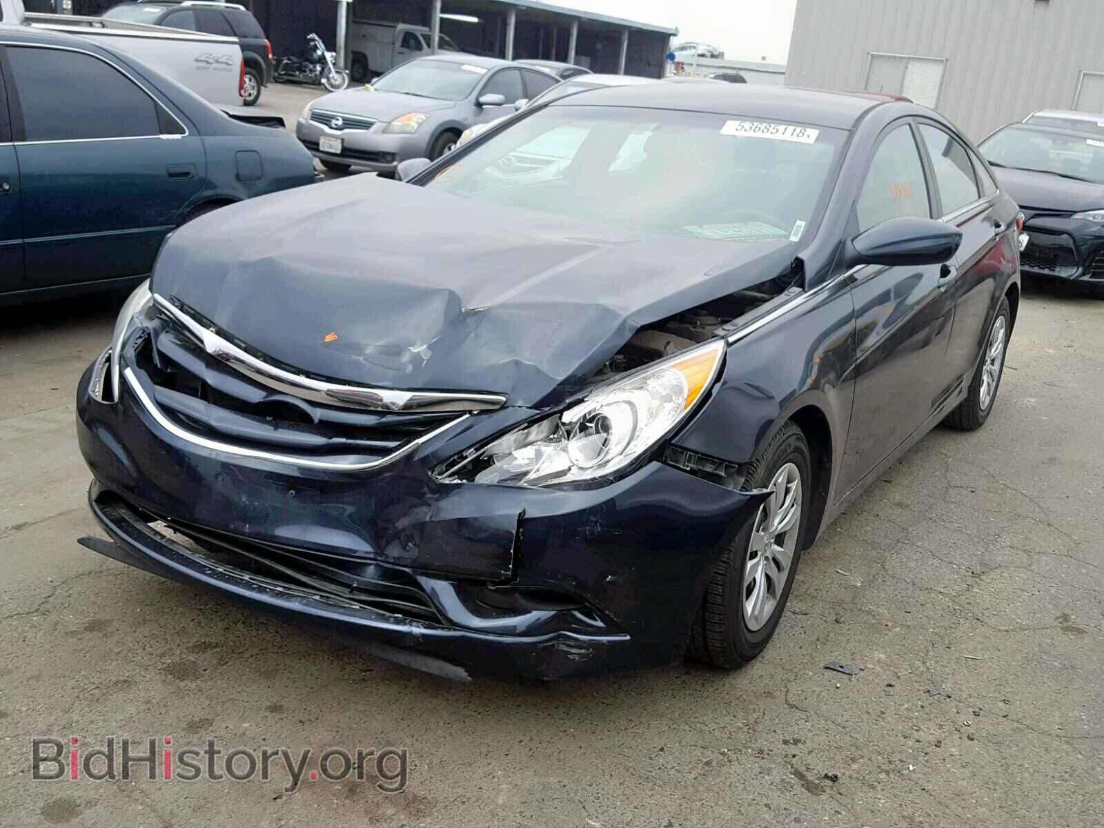 2012 HYUNDAI SONATA - VIN: 5NPEB4AC5CH455370 - Фото 2