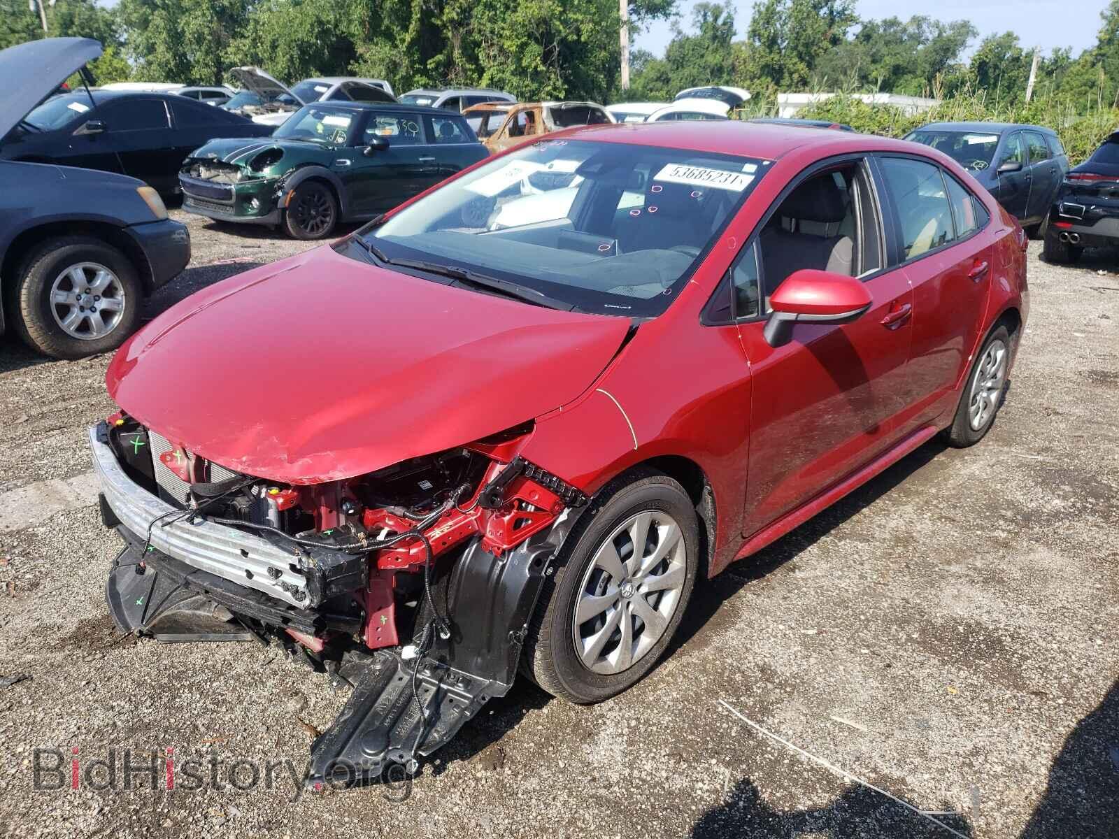 2021 TOYOTA COROLLA - VIN: JTDEPMAE2MJ143292 - Фото 2